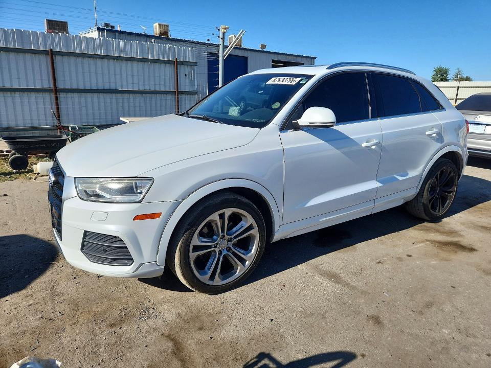 2017 Audi Q3 VIN WA1HCCFS4HR006342 COPART salvage auction — MINOR DENT/SCRATCHES, Ca - Dlr/Dis/Exp Only Salvage Title, sold $500 on 2026-07-31 (photo 1)