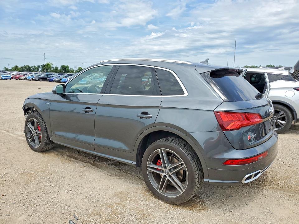 2018 Audi Sq5 VIN WA1C4AFY7J2052147 COPART salvage auction — FRONT END, Ia - Cert Of Title-Salvage Title, sold $100 on 2026-08-19 (photo 2)