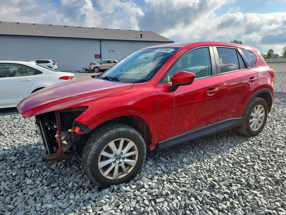 2014 Mazda Cx-5 VIN JM3KE4CYXE0418289 COPART salvage auction — FRONT END, Oh - Cert Of Title-Salvage, sold $1,000 on 2026-07-20 (photo 1)