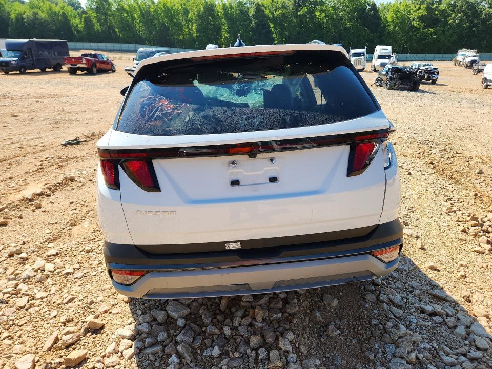 2025 Hyundai Tucson VIN 5NMJB3DEXSH508016 COPART salvage auction — FRONT END, Fl - Dlr Only Cert Of Destruction (P), sold $650 on 2026-07-27 (photo 6)