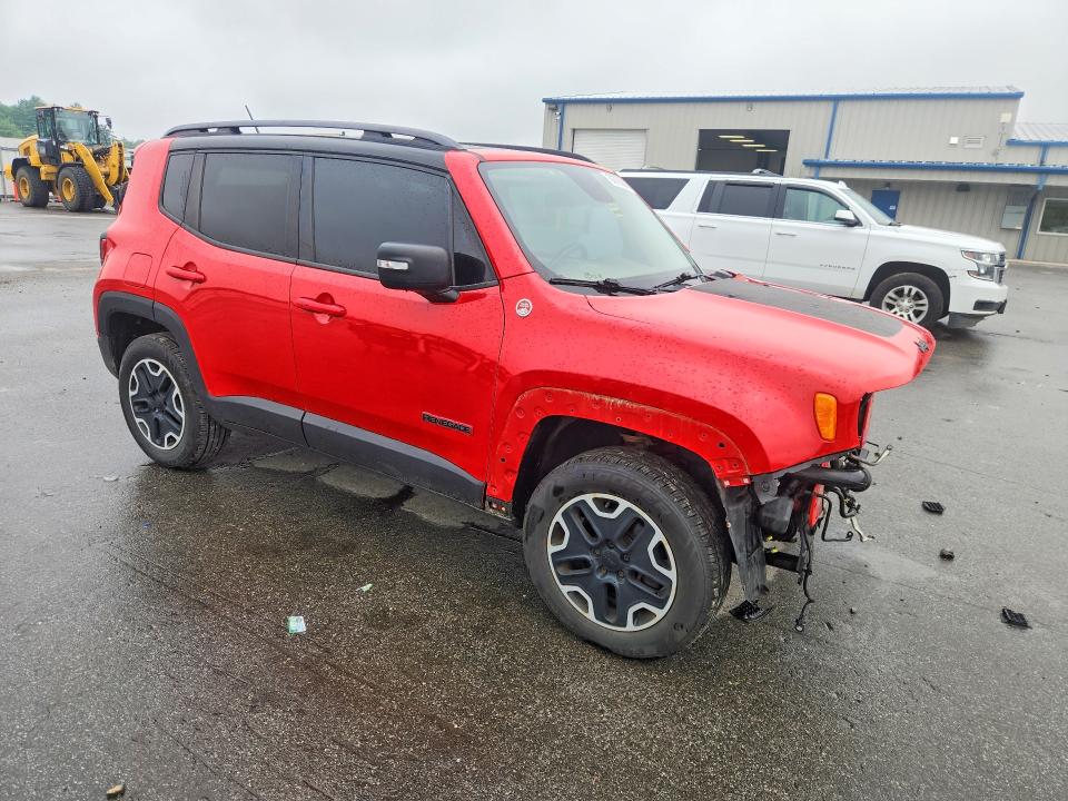 2015 Jeep Renegade VIN ZACCJBCT9FPC19201 COPART salvage auction — FRONT END, Me - Cert Of Title-Salvage Collisio, sold $1,400 on 2026-08-12 (photo 4)