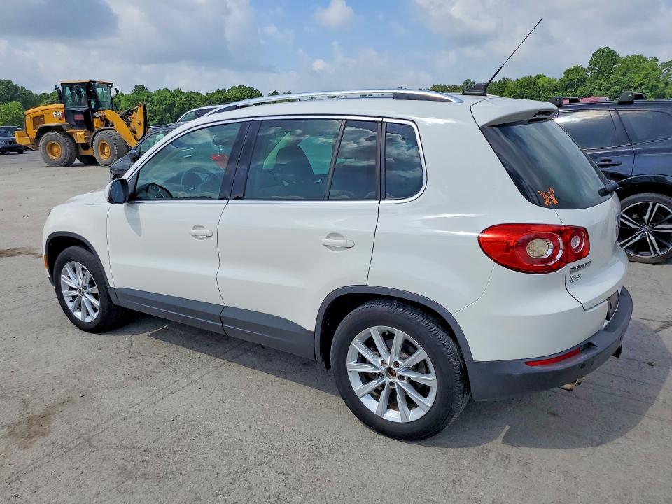 2011 Volkswagen Tiguan VIN WVGBV7AX8BW548841 COPART salvage auction — HAIL, Pa - Certificate Of Salvage, sold $3,600 on 2026-07-23 (photo 2)