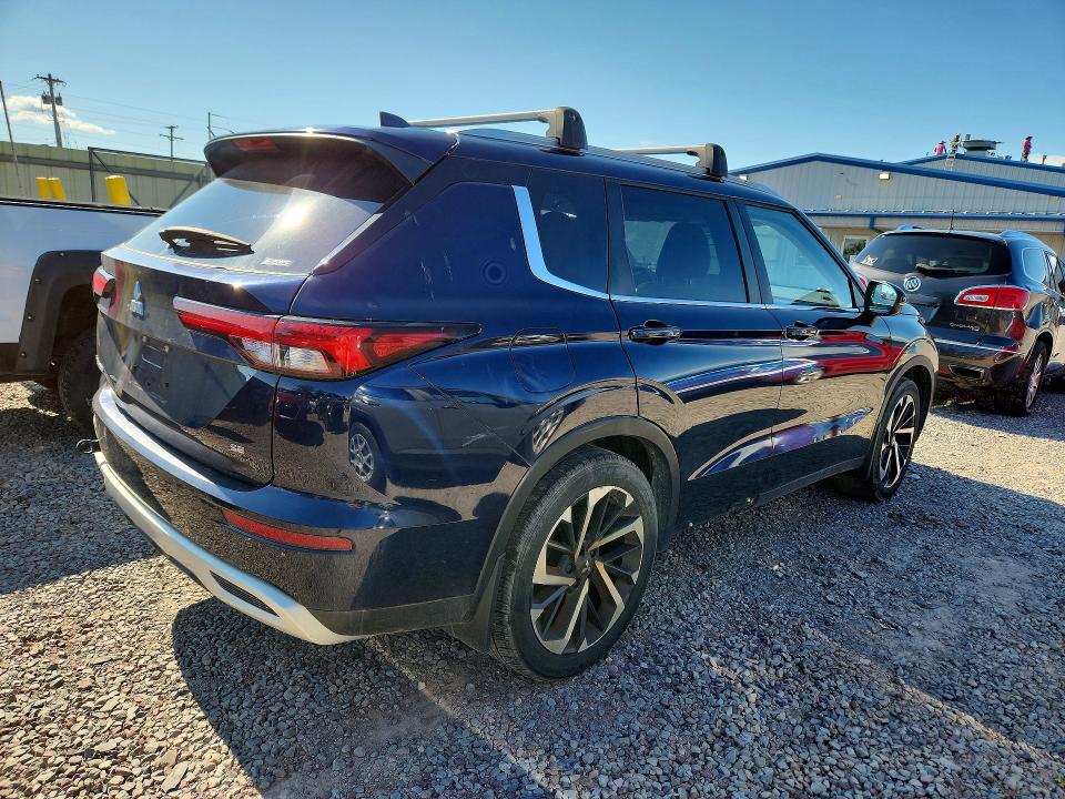 2022 Mitsubishi Outlander VIN JA4J4UA86NZ037698 COPART salvage auction — MECHANICAL, MT - CERTIFICATE OF TITLE (P), sold $8,900 on 2026-07-28 (photo 3)