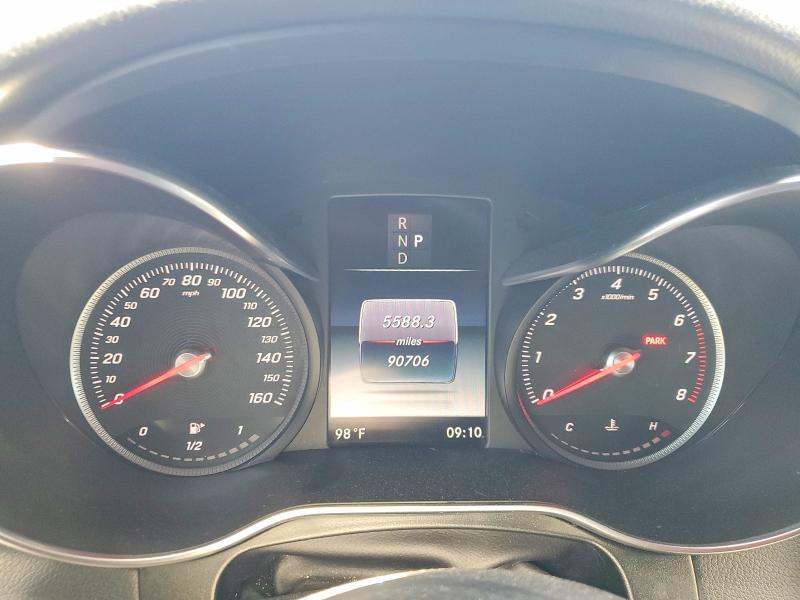 2018 Mercedes-benz Glc VIN WDC0G4JB4JV049414 COPART salvage auction — FRONT END, Ca - Dis/Dlr/Exp Clean W/Salv Hist, sold $3,750 on 2026-07-29 (photo 9)