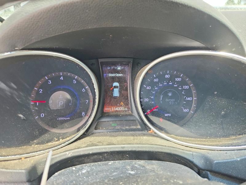 2014 Hyundai VIN KM8SR4HF1EU037925 COPART salvage auction — REAR END, Al - Cert Of Title-Salvage Title, sold $2,450 on 2026-07-14 (photo 9)