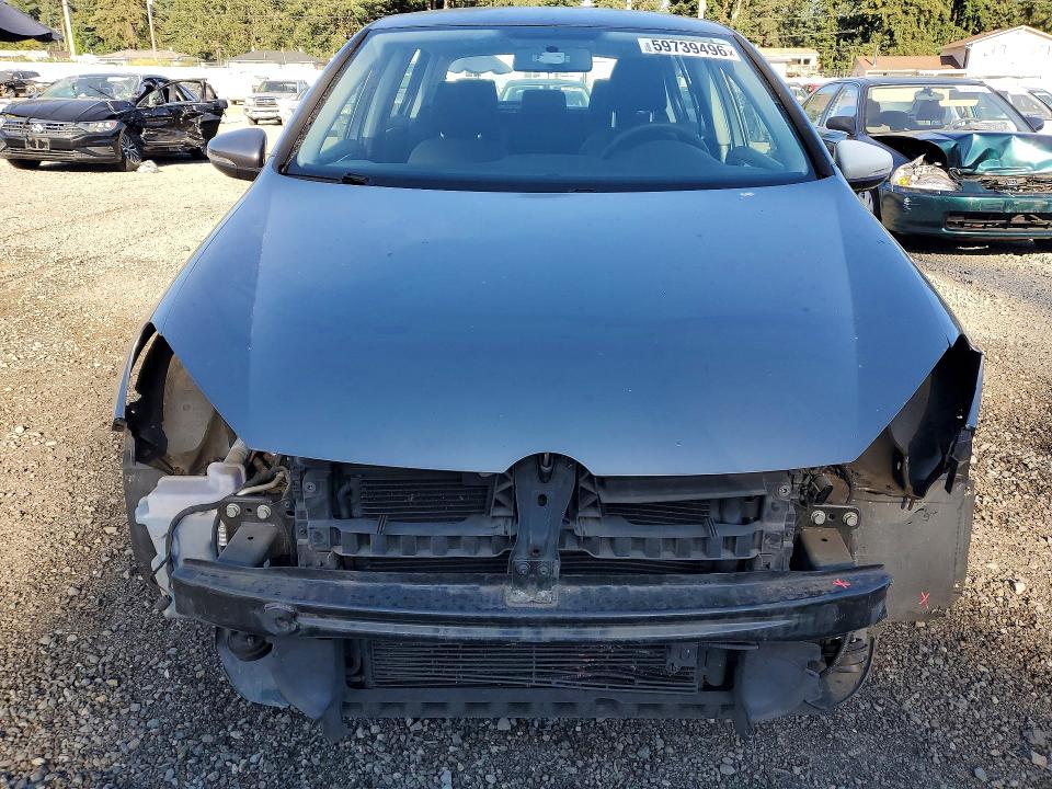 2012 Volkswagen Golf VIN WVWDB7AJ8CW196928 COPART salvage auction — FRONT END, Salvage Title, sold $1,100 on 2026-07-17 (photo 5)