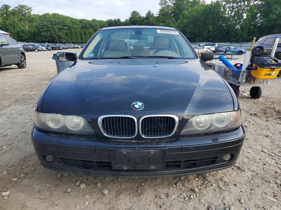 2003 BMW 5 series VIN WBADT434X3G026015 COPART salvage auction — REAR END, Ma - Cert Of Title-Reconstrctd Coll, sold $425 on 2026-07-06 (photo 5)