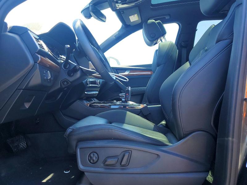 2024 Audi Q5 VIN WA1E2AFY0R2078678 COPART salvage auction — FRONT END, Ca - Salvage Certificate, sold $19,100 on 2026-08-19 (photo 7)