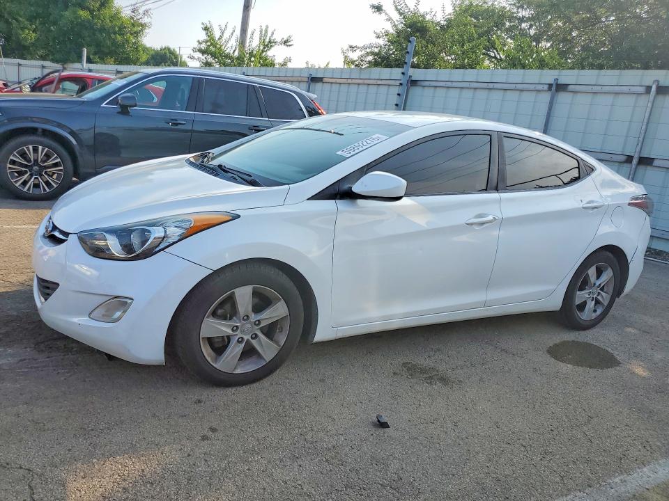 2013 Hyundai Elantra VIN 5NPDH4AE9DH450797 COPART salvage auction — MINOR DENT/SCRATCHES, Oh - Cert Of Title-Rebuilt Salvage, sold $700 on 2026-07-24 (photo 1)