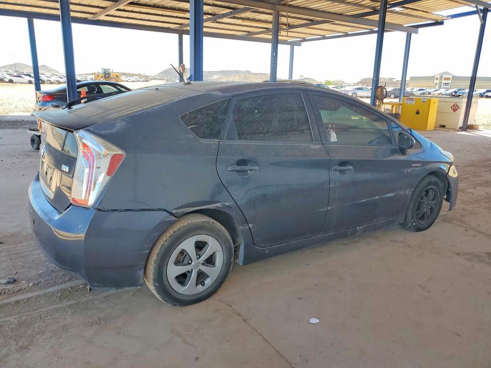 2014 Toyota Prius VIN JTDKN3DU0E1749665 COPART salvage auction — MECHANICAL, Az - Certificate Of Title, sold $850 on 2026-07-21 (photo 3)