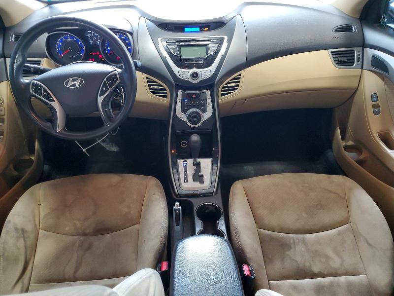 2012 Hyundai Elantra VIN KMHDH4AE5CU293902 COPART salvage auction — NORMAL WEAR, Ny - Certificate Of Title, sold $100 on 2026-07-27 (photo 8)