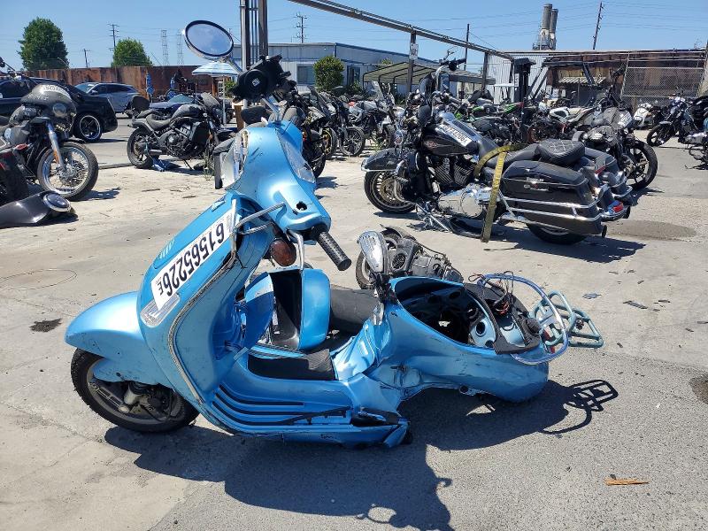 2007 Vespa Lx VIN ZAPM448F075008620 COPART salvage auction — ALL OVER, Ca - Salvage Certificate, sold $175 on 2026-08-20 (photo 3)