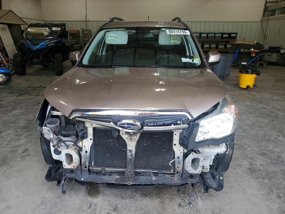 2015 Subaru Forester VIN JF2SJAWC2FH539034 COPART salvage auction — FRONT END, Ny - Mv-907A Salvage Certificate, sold $2,450 on 2026-07-15 (photo 5)