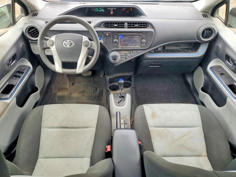 2013 Toyota Prius c VIN JTDKDTB32D1545137 COPART salvage auction — REAR END, PA - CERTIFICATE OF SALVAGE, sold $175 on 2026-07-21 (photo 8)