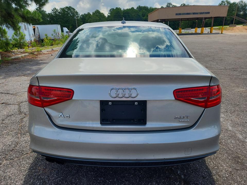 2014 Audi A4 VIN WAUBFAFL5EN012599 COPART salvage auction — REAR END, SC - CERTIFICATE OF TITLE, sold $900 on 2026-07-24 (photo 6)