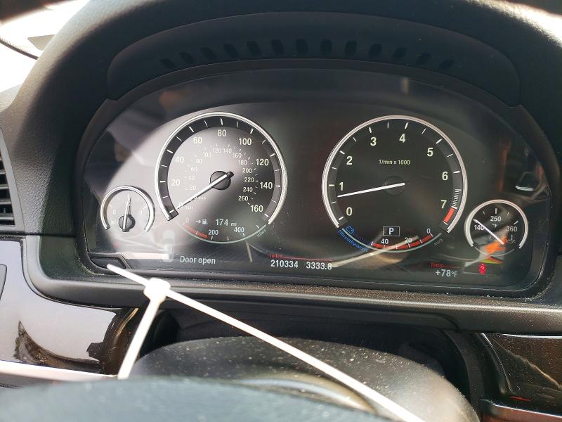 2014 BMW 5 series VIN WBA5B3C56ED533850 COPART salvage auction — FRONT END, CT - CERTIFICATE OF TITLE, sold $700 on 2026-07-28 (photo 9)