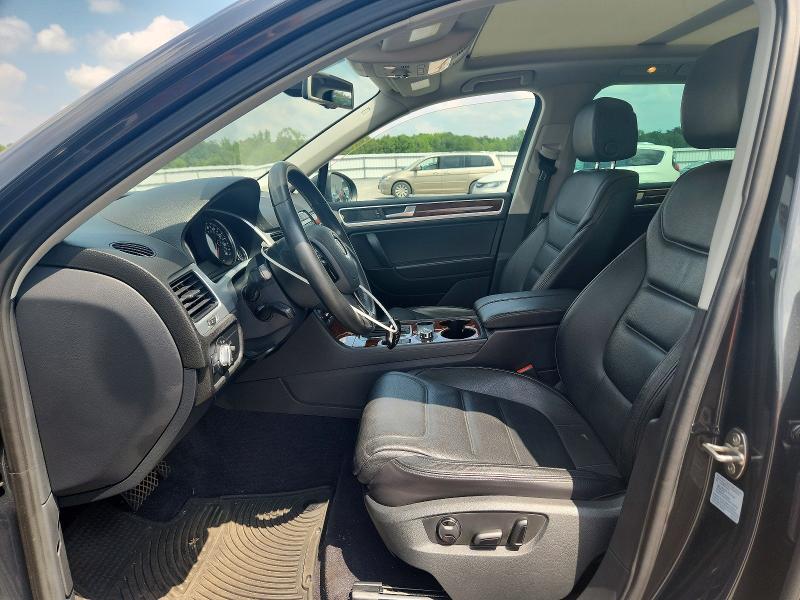 2012 Volkswagen Touareg VIN WVGEF9BPXCD009980 COPART salvage auction — FRONT END, Va - Certificate Of Title, sold $500 on 2026-07-22 (photo 7)
