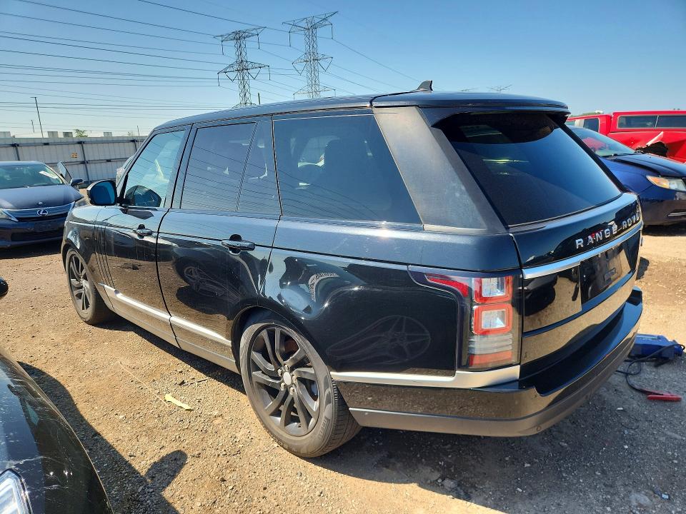 2016 Land rover RANGE ROVER VIN SALGR2KF9GA265806 COPART salvage auction — MECHANICAL, Il - Certificate Of Title, sold $1,250 on 2026-07-19 (photo 2)