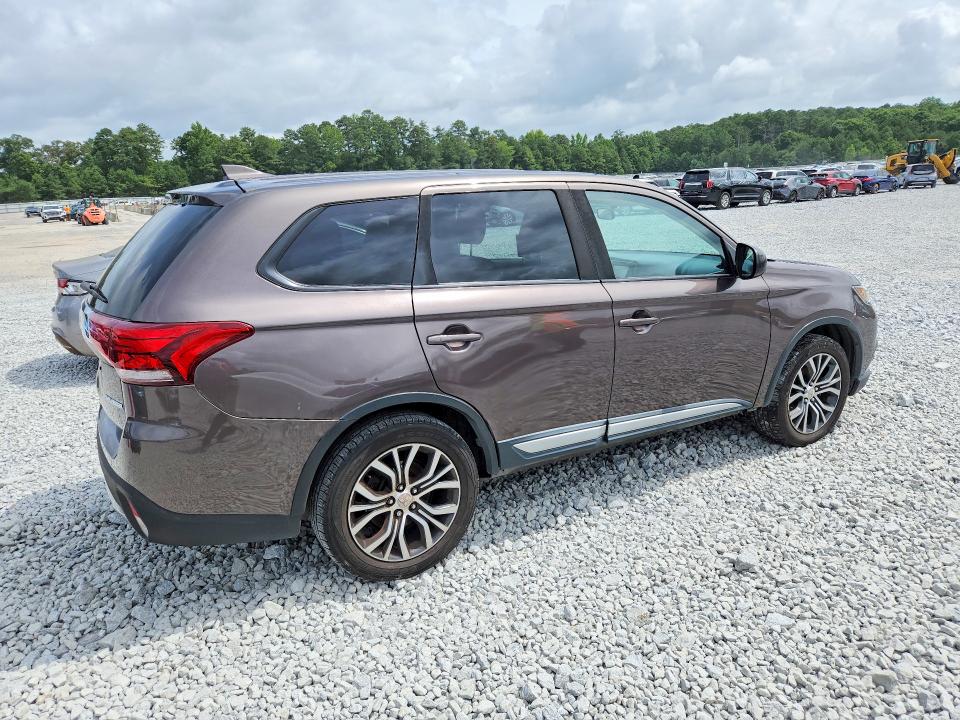 2018 Mitsubishi Outlander VIN JA4AD2A3XJZ033432 COPART salvage auction — MECHANICAL, GA - CERTIFICATE OF TITLE, sold $1,050 on 2026-07-30 (photo 3)