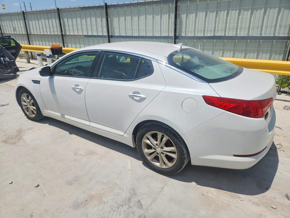 2013 Kia Optima VIN 5XXGM4A7XDG094270 COPART salvage auction — MINOR DENT/SCRATCHES, Tx - Certificate Of Title, sold $1,200 on 2026-07-14 (photo 2)