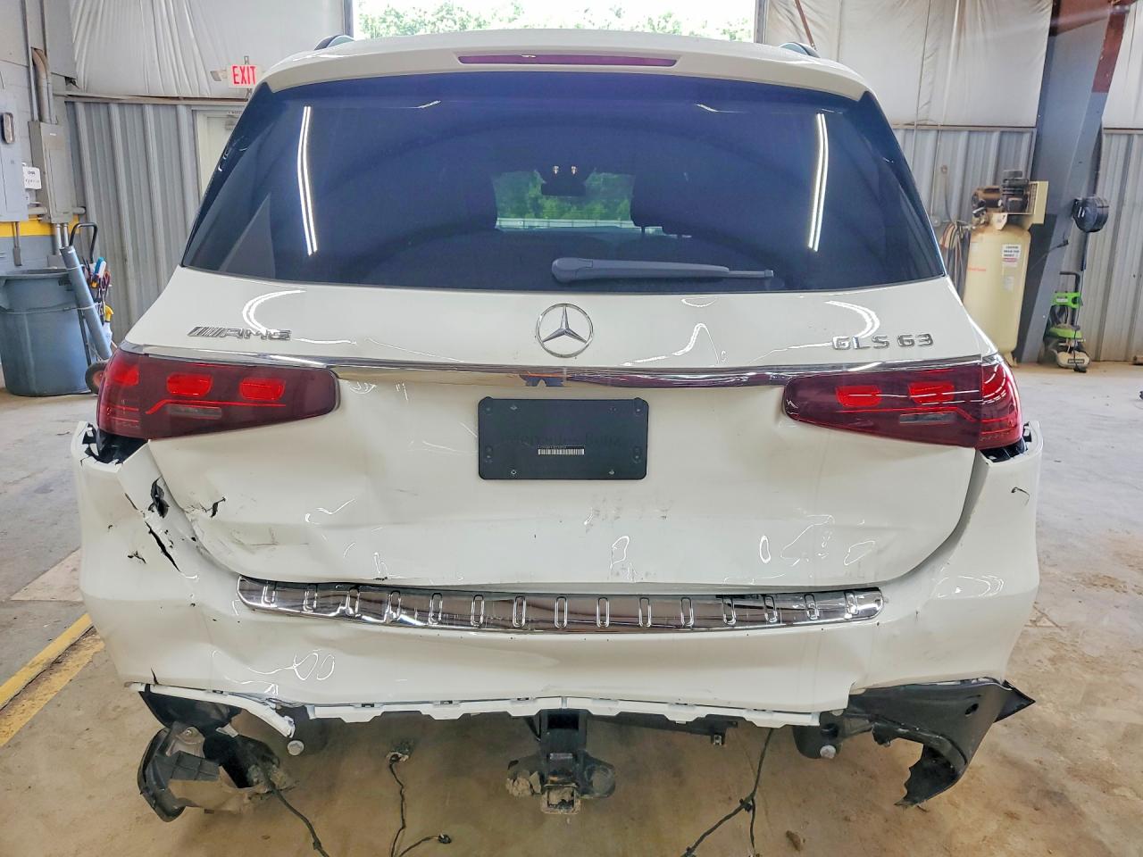 2025 Mercedes-Benz GLS-Class VIN 4JGFF8KE4SB300501 COPART salvage auction — Front End, NC - SALVAGE CERTIFICATE OF TITLE, sold $60,000 on 2026-08-19 (photo 6)