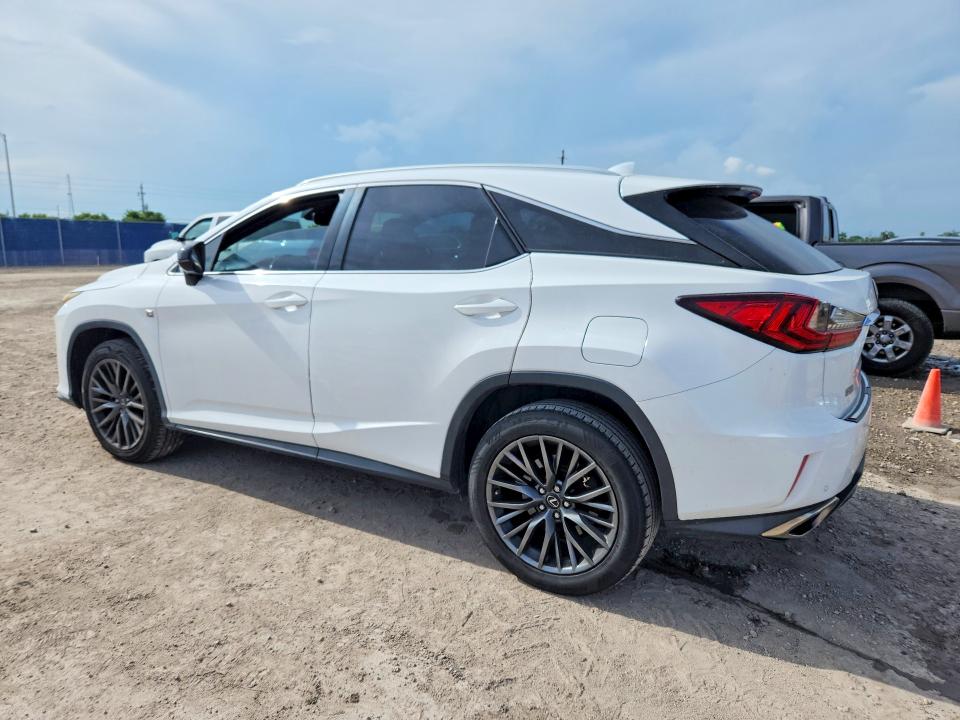 2017 Lexus Rx VIN 2T2ZZMCA4HC068890 COPART salvage auction — MINOR DENT/SCRATCHES, FL - CERTIFICATE OF TITLE (P), sold $21,600 on 2026-07-29 (photo 2)