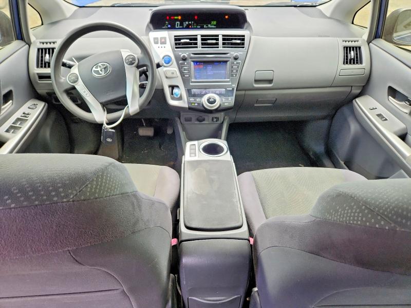 2013 Toyota Prius v VIN JTDZN3EU7D3246196 COPART salvage auction — REAR END, WA - BILL OF SALE, sold $1,400 on 2026-07-31 (photo 8)