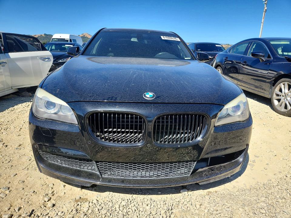 2010 BMW 7 series VIN WBAKA8C52ACY36000 COPART salvage auction — FRONT END, Ca - Salvage Certificate, sold $60 on 2026-07-30 (photo 5)
