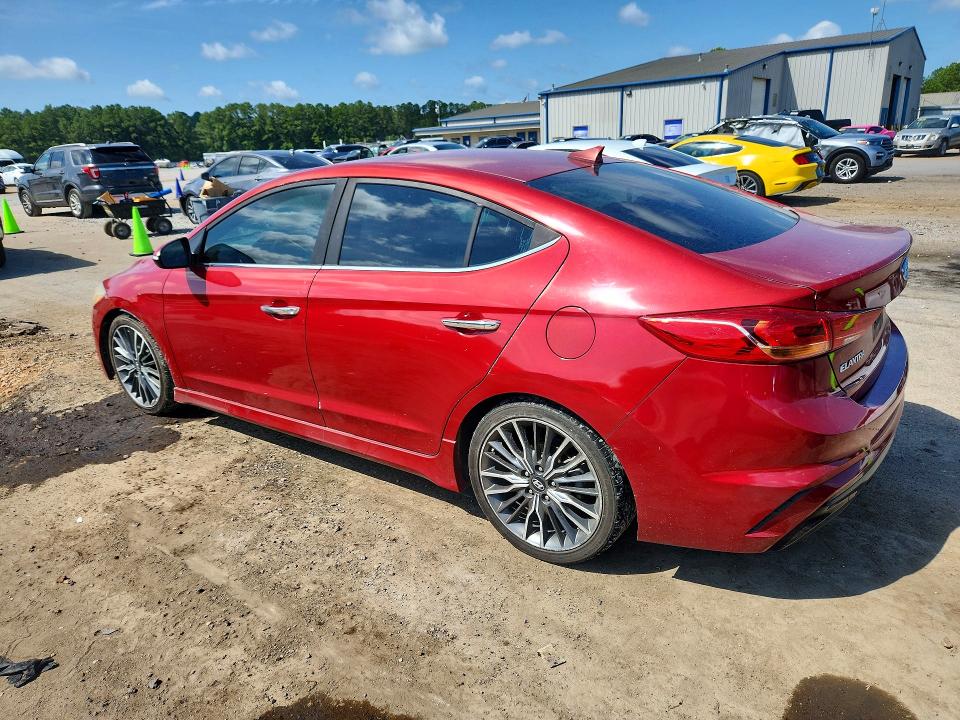 2017 Hyundai Elantra VIN KMHD04LB1HU315170 COPART salvage auction — MINOR DENT/SCRATCHES, Ms - Certificate Of Title, sold $675 on 2026-07-24 (photo 2)