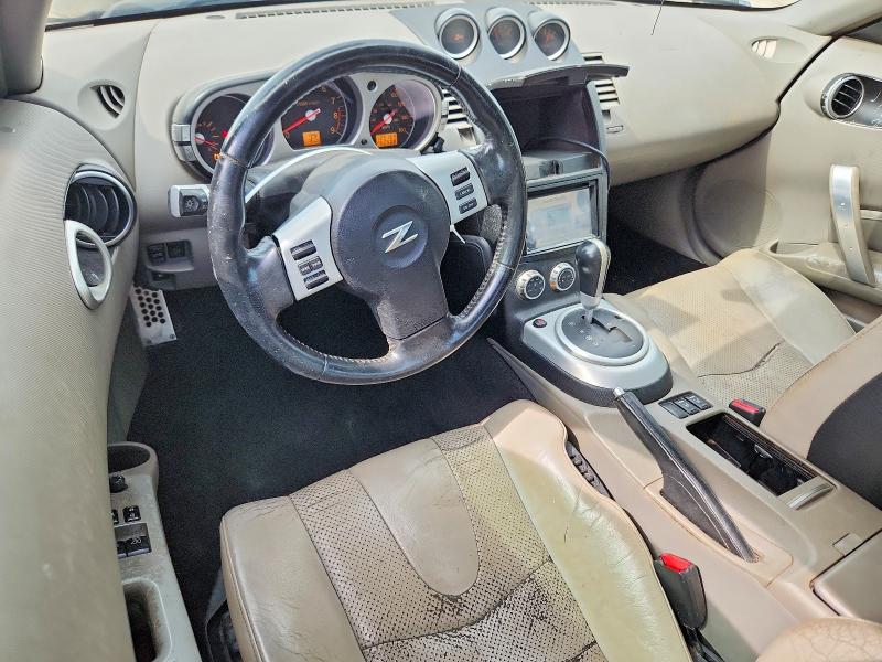 2008 Nissan 350z VIN JN1BZ36A48M850639 COPART salvage auction — REAR END, Ga - Cert Of Title-Salvage, sold $1,600 on 2026-07-31 (photo 8)