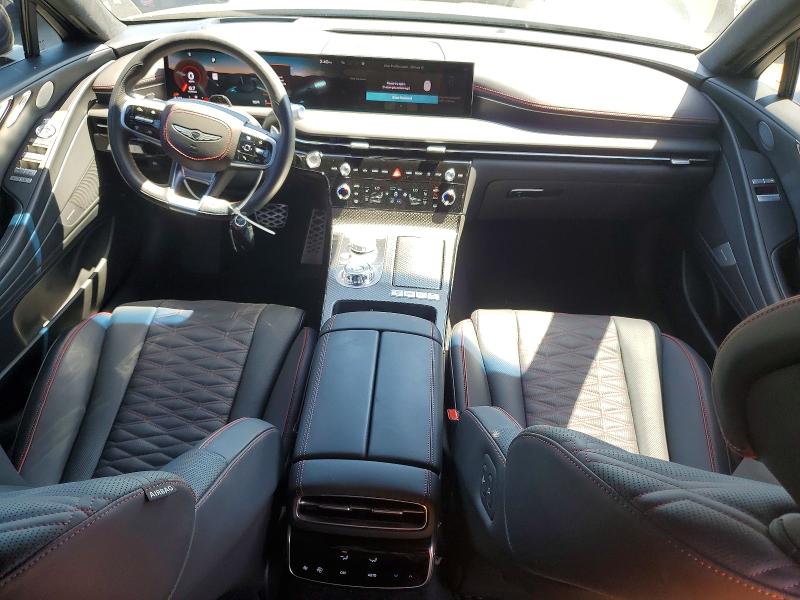 2026 Genesis G80 VIN KMTGG4SD1TU308777 COPART salvage auction — REAR END, Ca - Salvage Certificate, sold $28,250 on 2026-08-26 (photo 8)