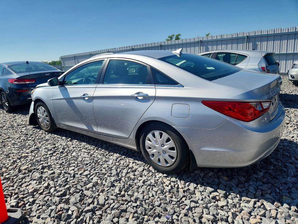 2011 Hyundai Sonata VIN 5NPEC4AC2BH122538 COPART salvage auction — FRONT END, WI - JUNKED VEHICLE BILL OF SALE, sold $275 on 2026-07-20 (photo 2)