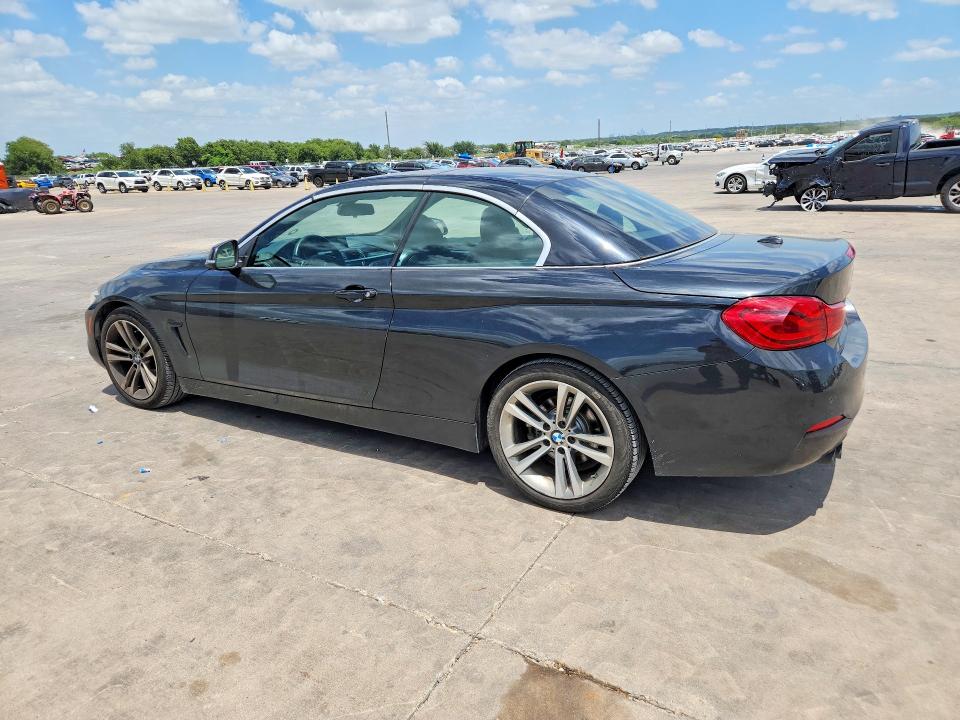 2018 BMW 4er VIN WBA4Z1C57JEC58637 COPART salvage auction — WATER/FLOOD, Tx - Salvage Title-Flood Damage, sold $350 on 2026-07-09 (photo 2)