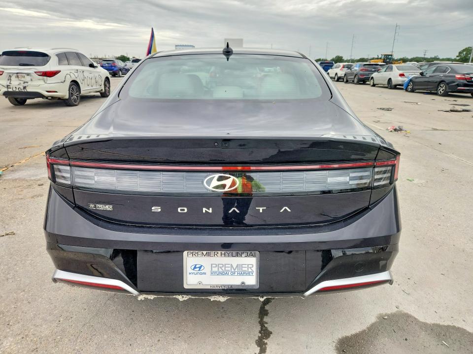2026 Hyundai Sonata VIN KMHL64JA1TA549386 COPART salvage auction — FRONT END, La - Cert Of Title-Salvage, sold $7,700 on 2026-08-19 (photo 6)