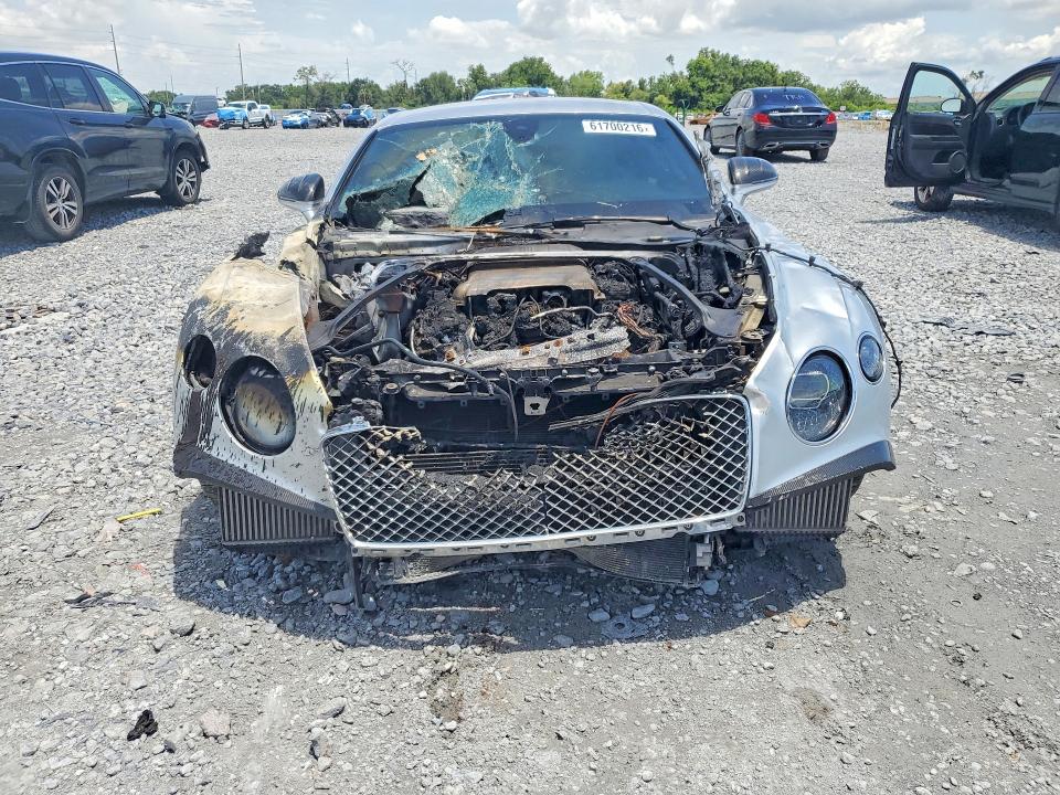 2020 Bentley Continental VIN SCBCG2ZG3LC076029 COPART salvage auction — ENGINE BURN, FL - CERT OF TITLE SLVG REBUILDABLE, sold $27,250 on 2026-07-27 (photo 5)