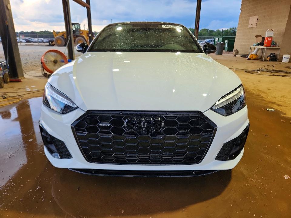 2024 Audi A5 VIN WAUTAAF54RA058829 COPART salvage auction — REAR END, Al - Cert Of Title-Salvage Title, sold $20,250 on 2026-08-13 (photo 5)