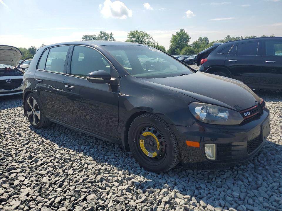 2014 Volkswagen Gti VIN WVWHD7AJ8EW010710 COPART salvage auction — FRONT END, Oh - Cert Of Title-Salvage, sold $1,600 on 2026-08-10 (photo 4)