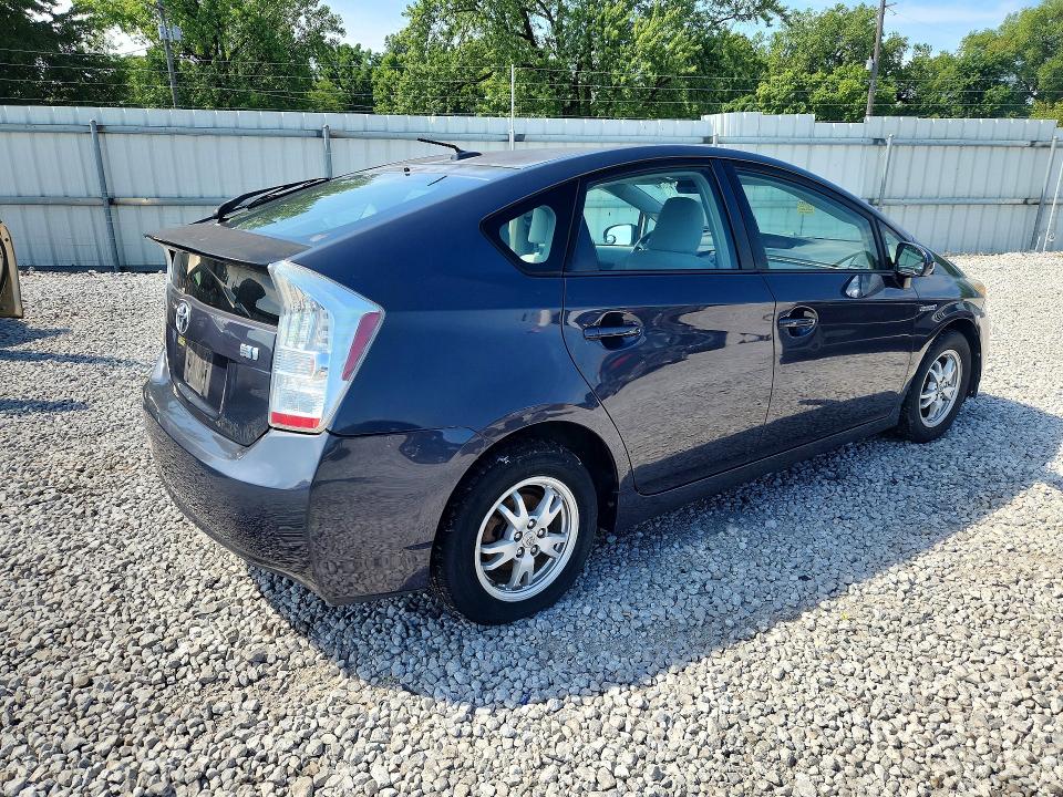 2011 Toyota Prius VIN JTDKN3DU6B1428967 COPART salvage auction — REAR END, Pa - Cert Of Title, sold $100 on 2026-07-28 (photo 3)