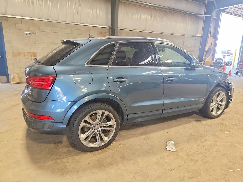 2018 Audi Q3 VIN WA1JCCFS0JR029284 COPART salvage auction — FRONT END, Pa - Certificate Of Salvage, sold $4,000 on 2026-07-22 (photo 3)