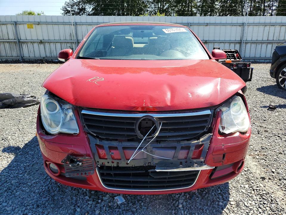 2007 Volkswagen Eos VIN WVWBA71F47V048616 COPART salvage auction — FRONT END, WA - BILL OF SALE, sold $300 on 2026-07-27 (photo 5)