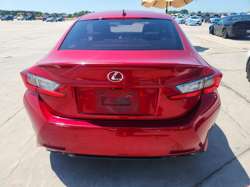 2015 Lexus Rc 350 VIN JTHHE5BC0F5006318 COPART salvage auction — SIDE, TX - SALVAGE VEHICLE TITLE (P), sold $8,900 on 2026-07-20 (photo 6)