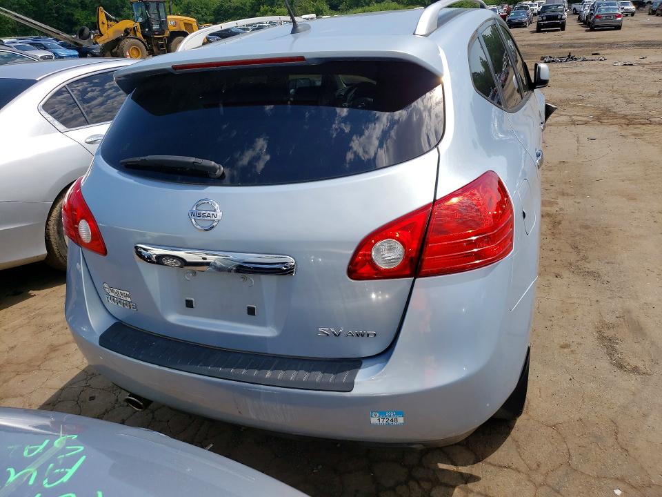 2013 Nissan Rogue sport VIN JN8AS5MV5DW100684 COPART salvage auction — FRONT END, Ct - Cert Of Title-Rebuilt Salvage, sold $475 on 2026-07-21 (photo 6)