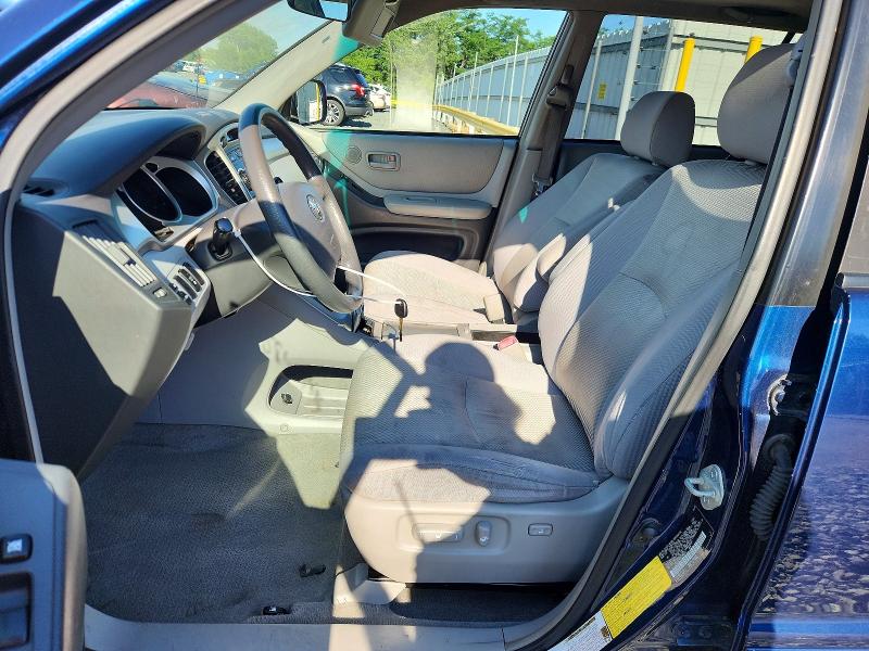 2005 Toyota Highlander VIN JTEDP21A050080869 COPART salvage auction — MINOR DENT/SCRATCHES, Wv - Certificate Of Title, sold $1,200 on 2026-07-28 (photo 7)