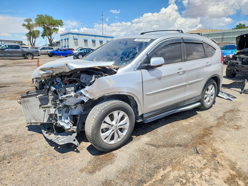 2012 Honda Cr-v VIN JHLRM3H79CC000647 COPART salvage auction — FRONT END, NM - CERT OF TITLE-SALVAGE, sold $2,250 on 2026-07-27 (photo 1)