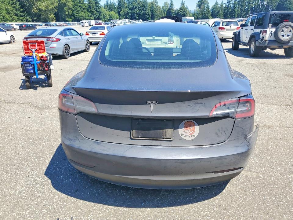 2023 Tesla Model 3 VIN 5YJ3E1EA8PF690582 COPART salvage auction — REAR END, Wa - Bill Of Sale, sold $8,700 on 2026-07-20 (photo 6)