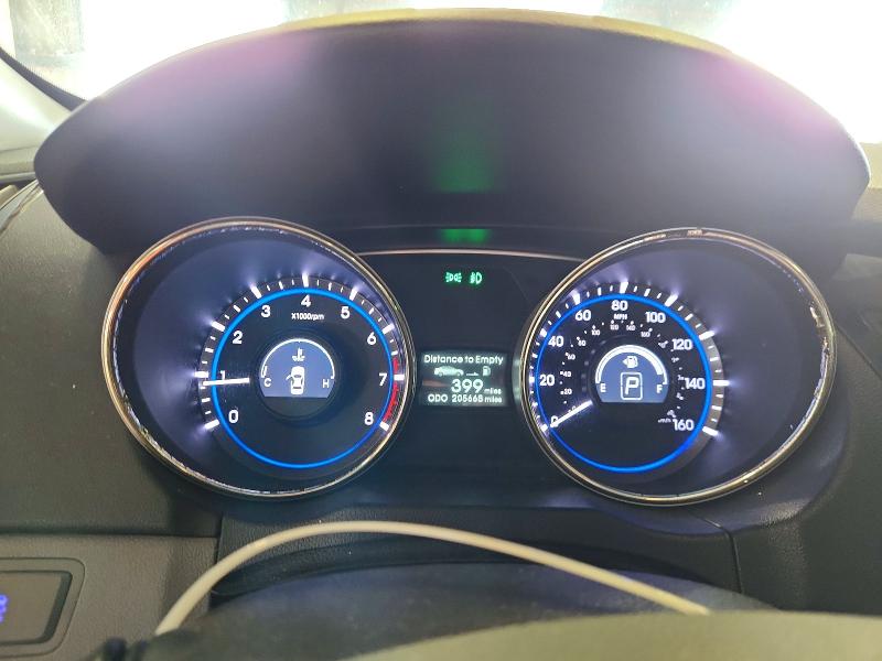 2013 Hyundai Sonata VIN 5NPEC4AB2DH650641 COPART salvage auction — NORMAL WEAR, FL - CERTIFICATE OF TITLE, sold $700 on 2026-07-27 (photo 9)