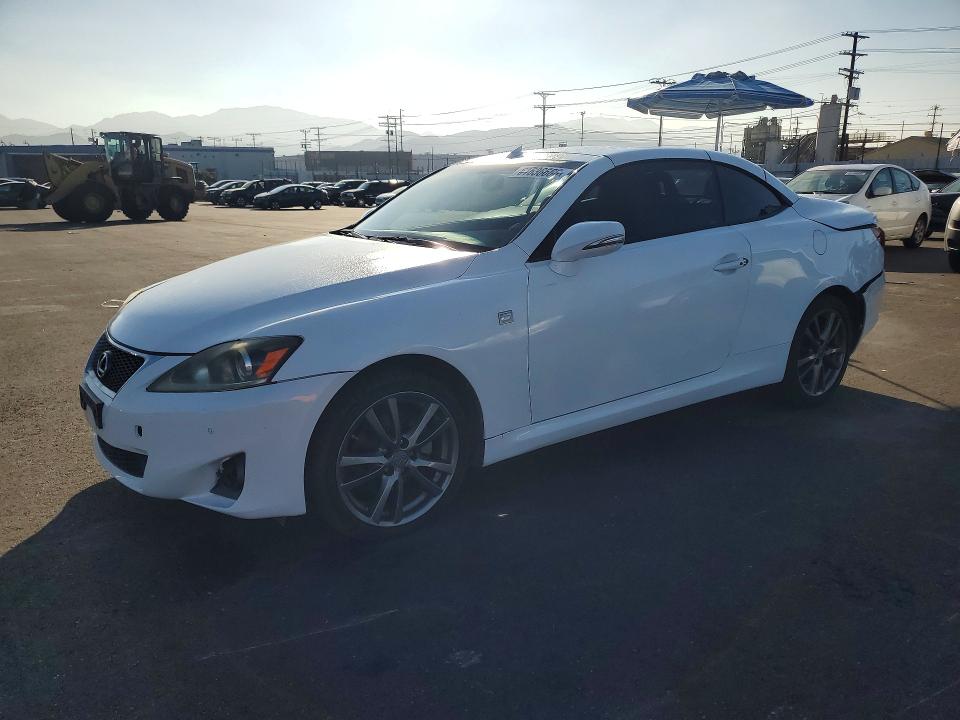 2014 Lexus Is VIN JTHFF2C24E2530287 COPART salvage auction — REAR END, Ca - App For Dup Salvage Or Ac, sold $300 on 2026-07-29 (photo 1)