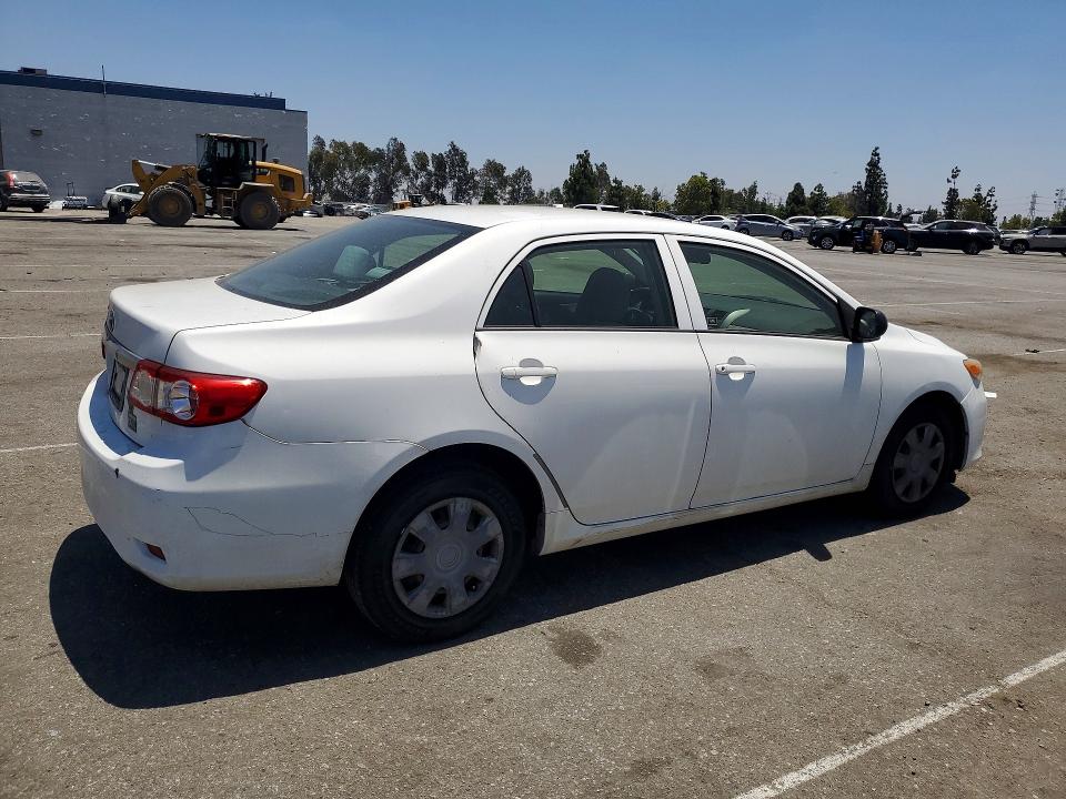 2011 Toyota Corolla VIN JTDBU4EE9B9143262 COPART salvage auction — NORMAL WEAR, Ca - Dis/Dlr/Exp Only Clean Title, sold $1,050 on 2026-07-28 (photo 3)