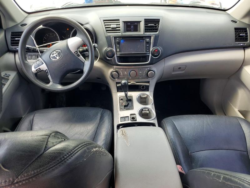 2013 Toyota Highlander VIN 5TDZK3EH2DS097030 COPART salvage auction — MINOR DENT/SCRATCHES, Fl - Certificate Of Title, sold $4,800 on 2026-07-27 (photo 8)