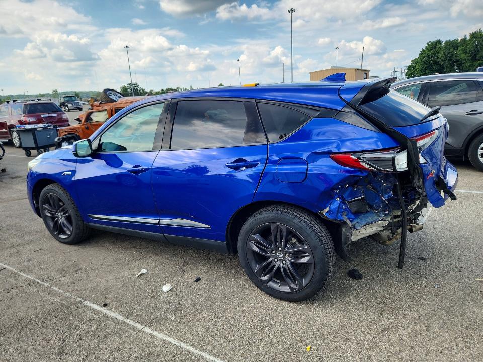 2019 Acura Rdx VIN 5J8TC2H63KL020755 COPART salvage auction — REAR END, Oh - Cert Of Title-Salvage, sold $7,000 on 2026-07-29 (photo 2)